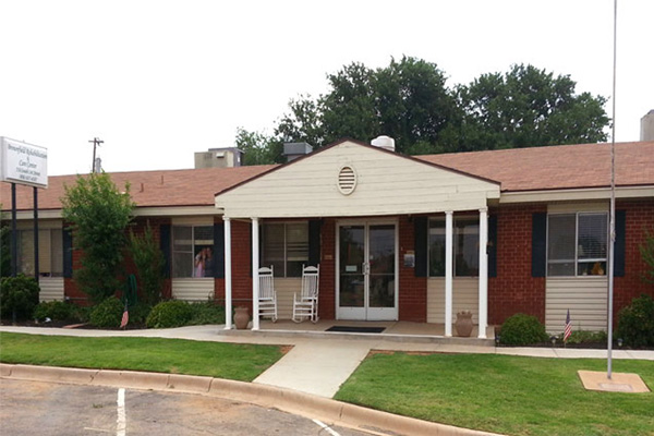 Lobby of Brownfield Rehabilitation and Care Center